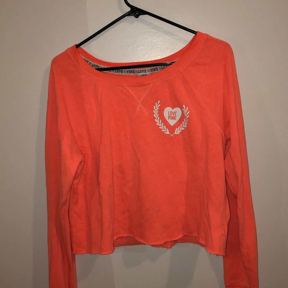 A Orange pink long sleeve